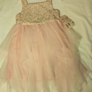 Mia & Mimi square strap dress